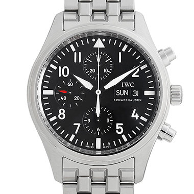 質感良好 IWC スーパーコピー時計 パイロットウォッチ クロノ IW371704